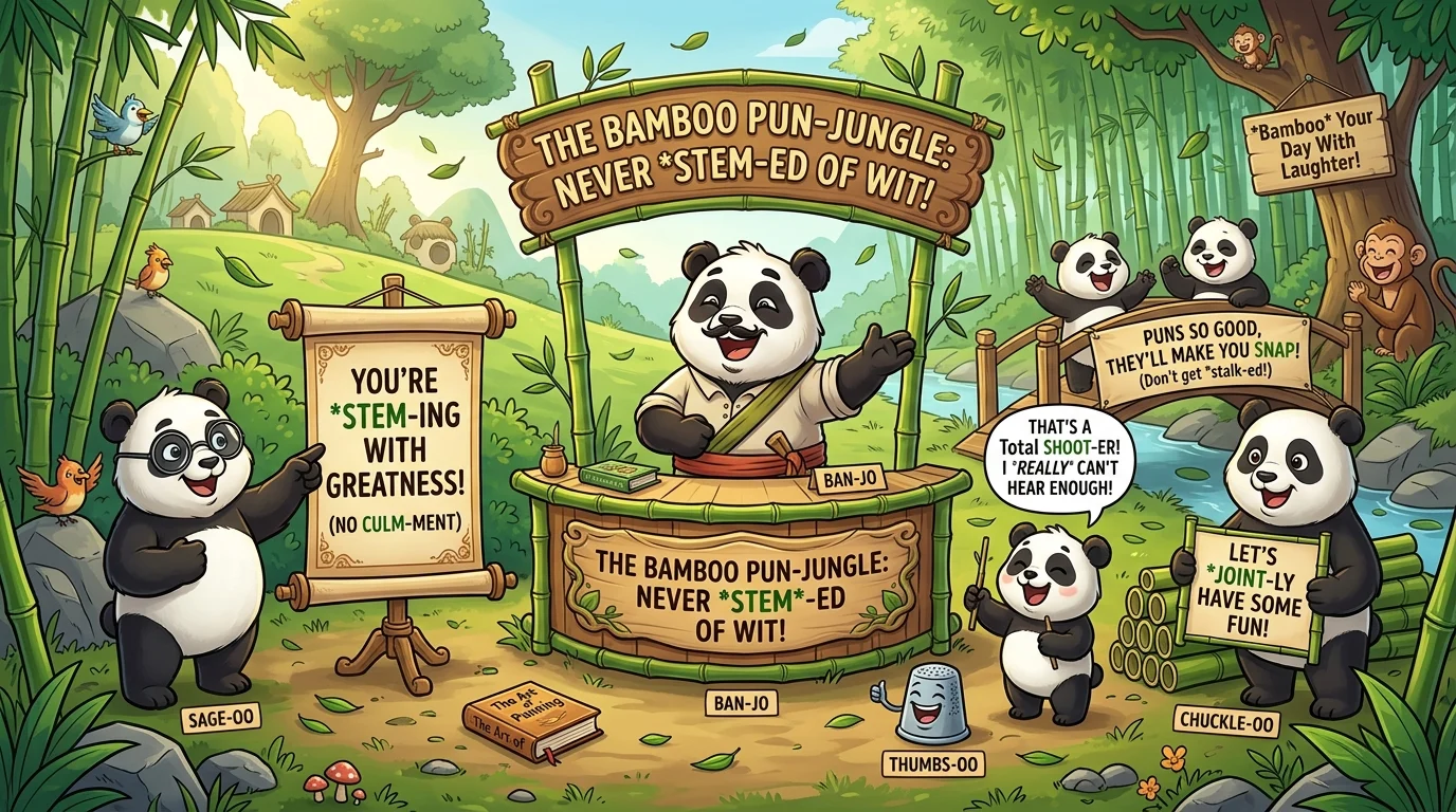 bamboo puns