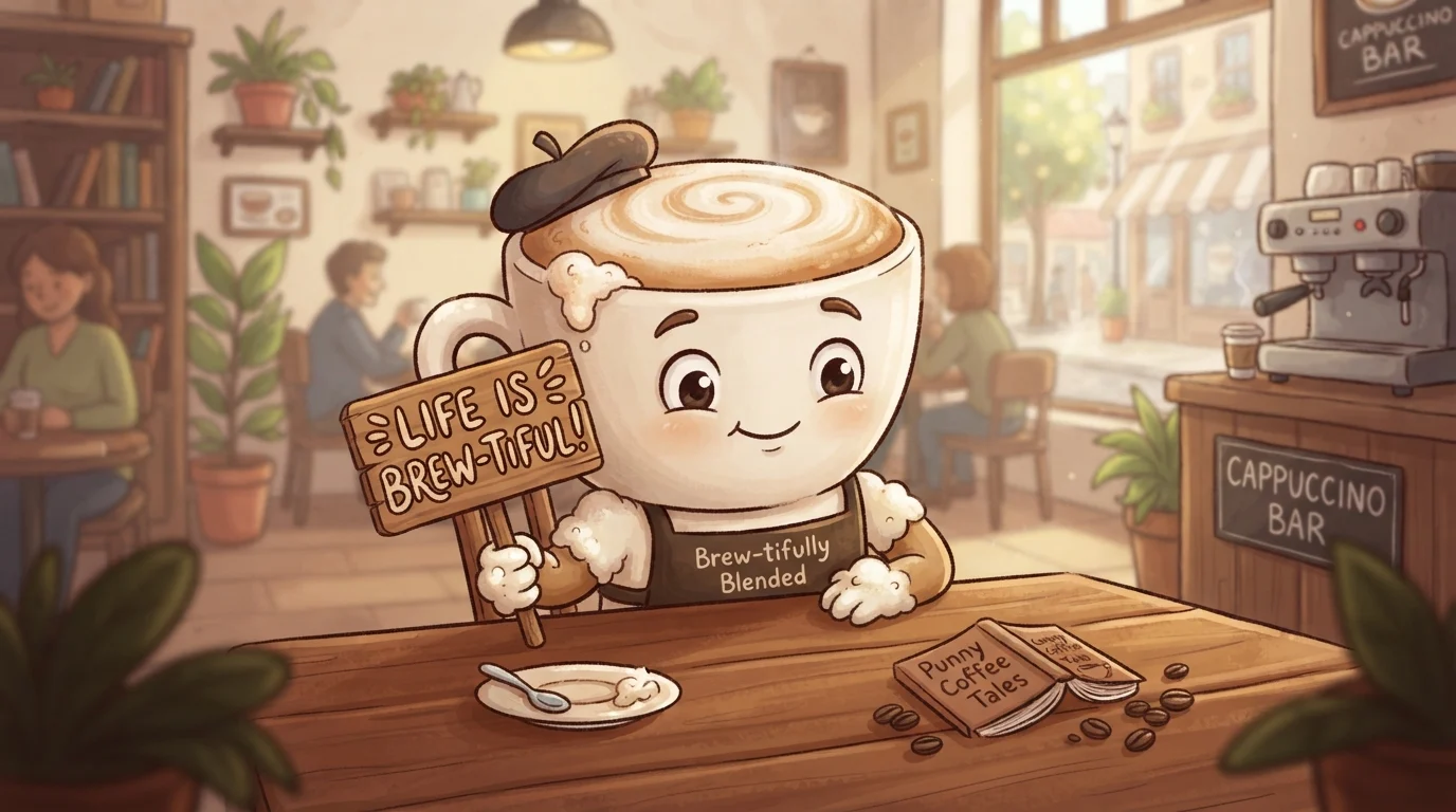 cappuccino puns