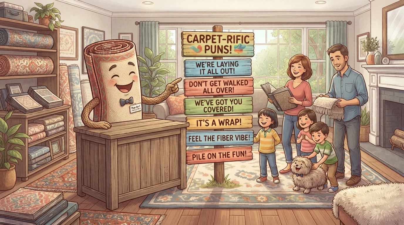 carpet puns