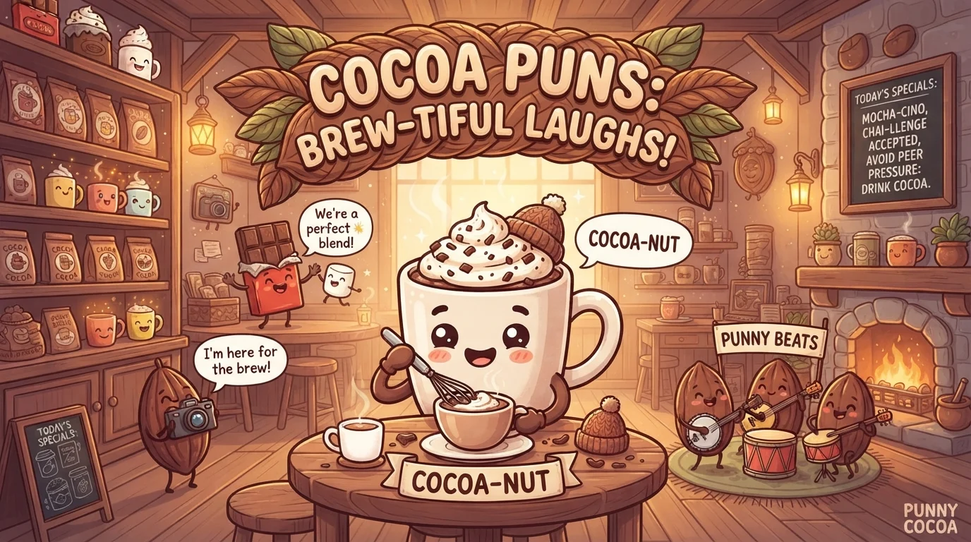 cocoa puns