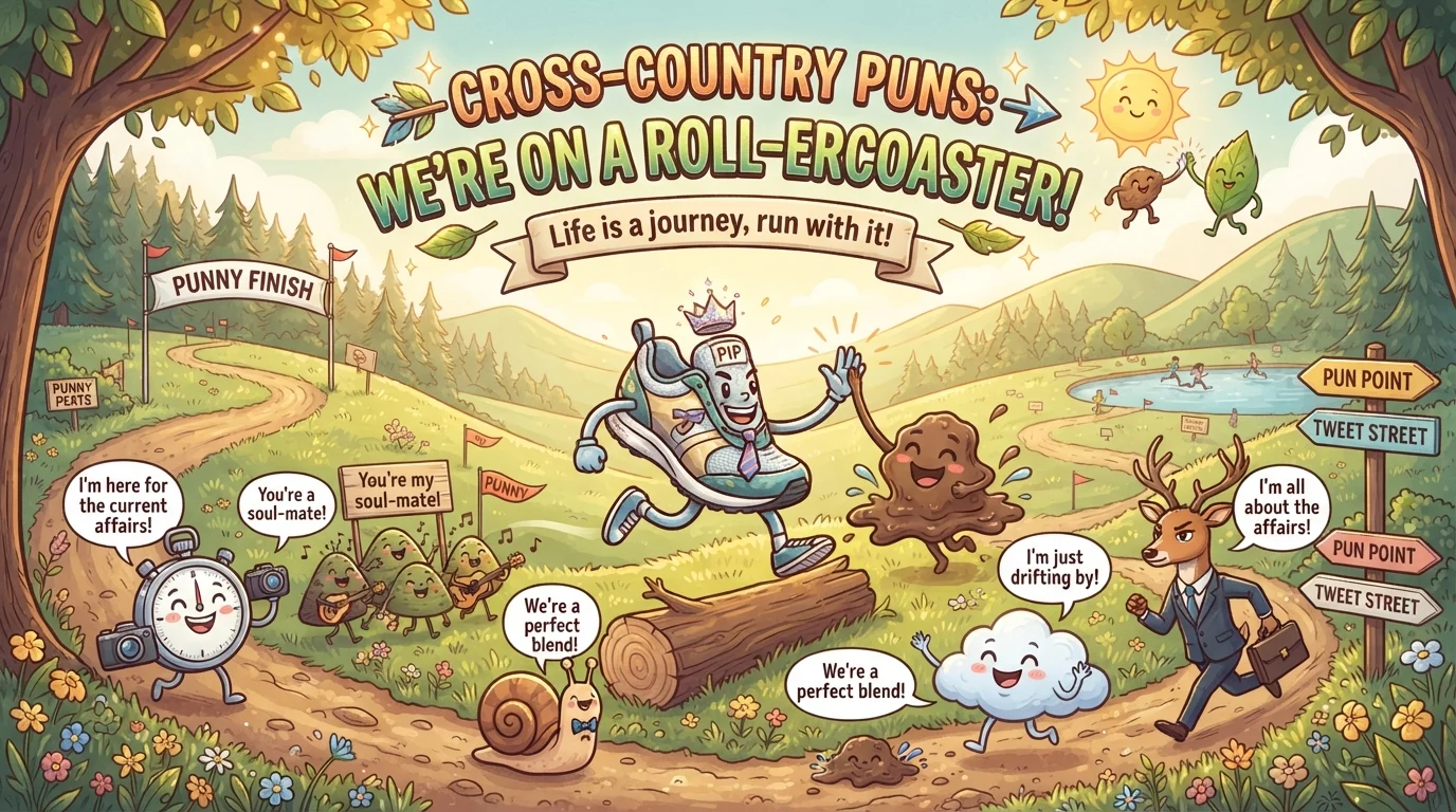 cross country puns