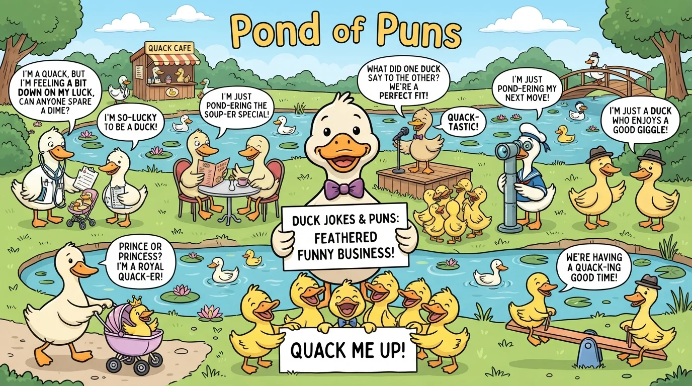 duck jokes puns