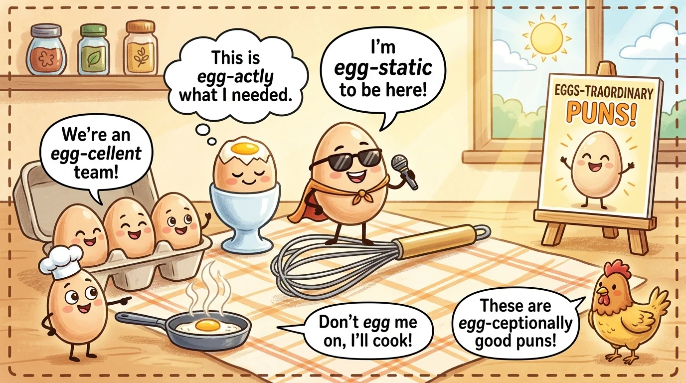 eggs puns