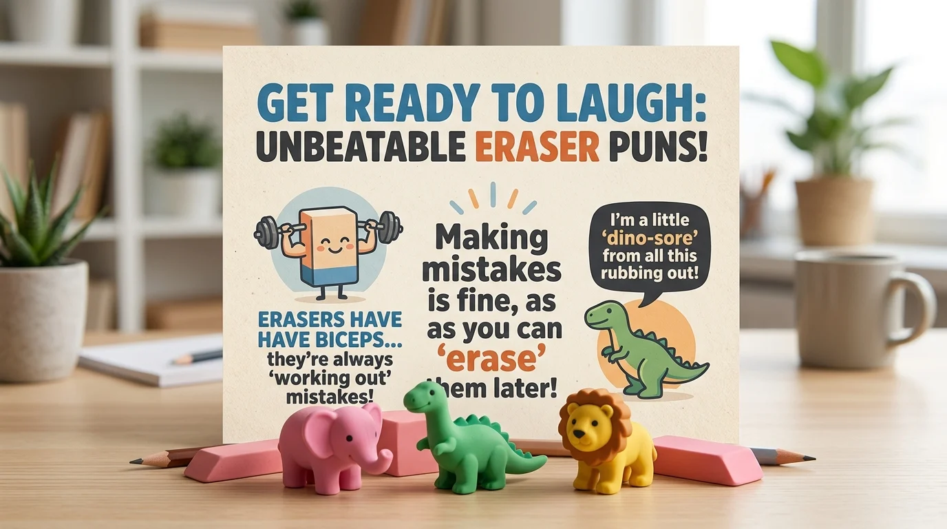 eraser puns