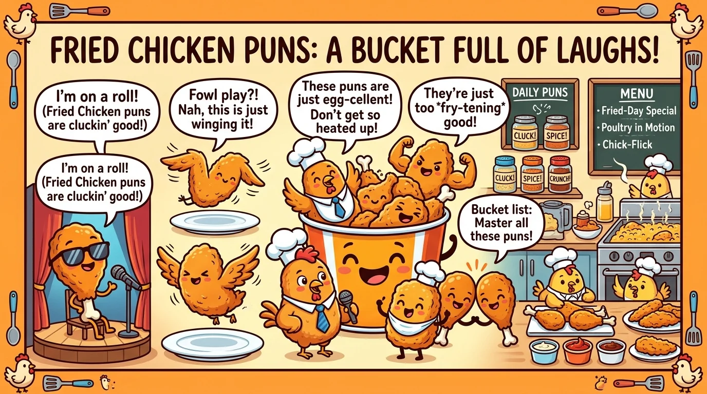 fried chicken puns