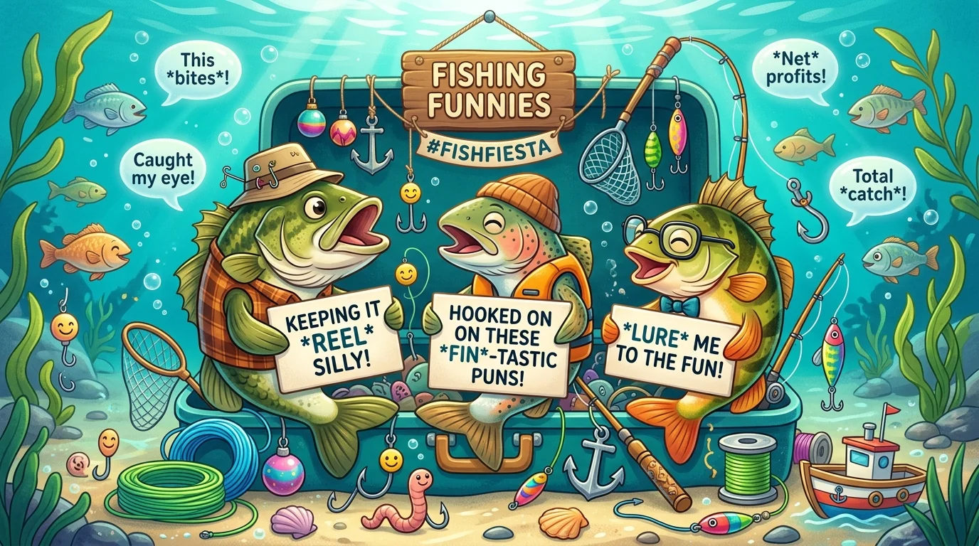 funny fishing puns