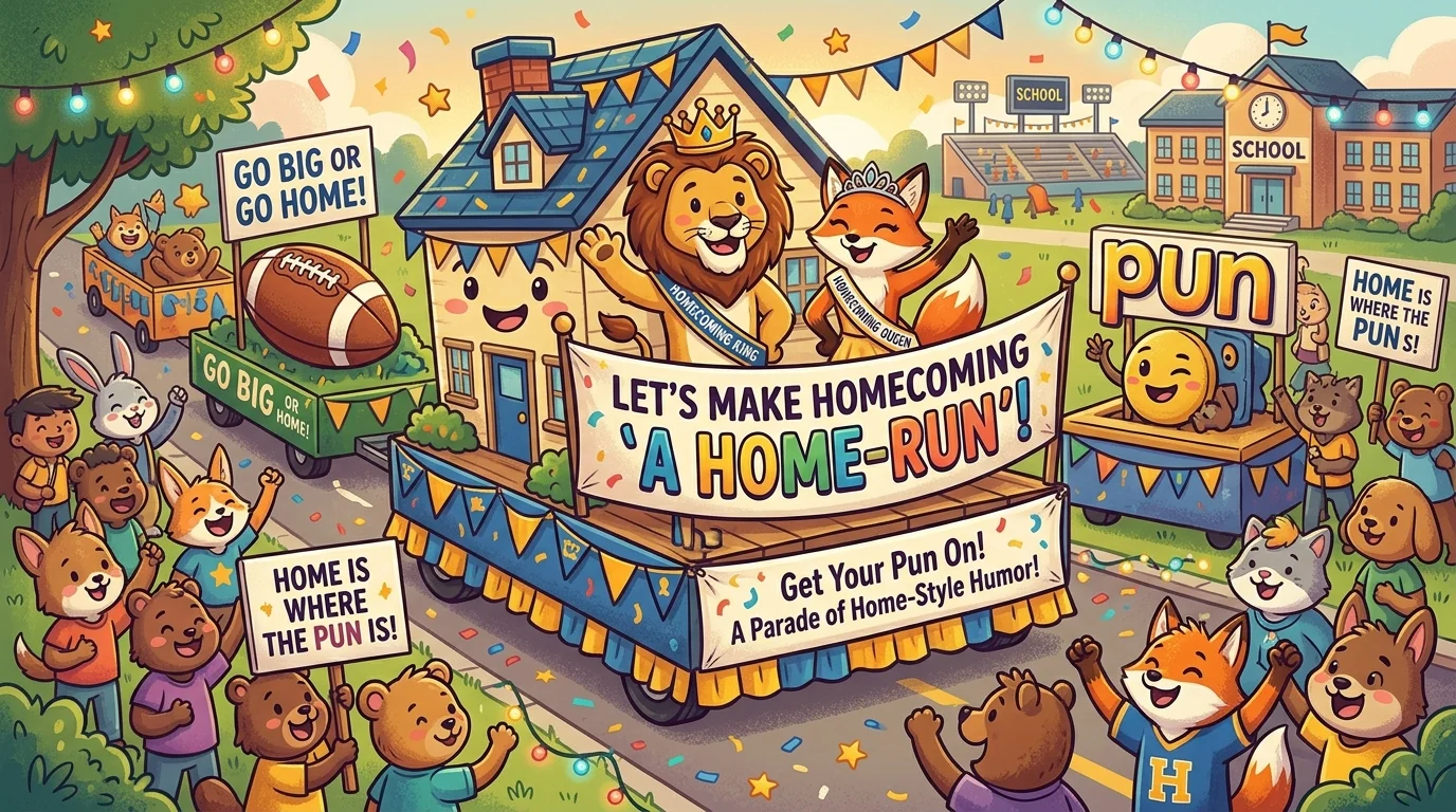 homecoming puns