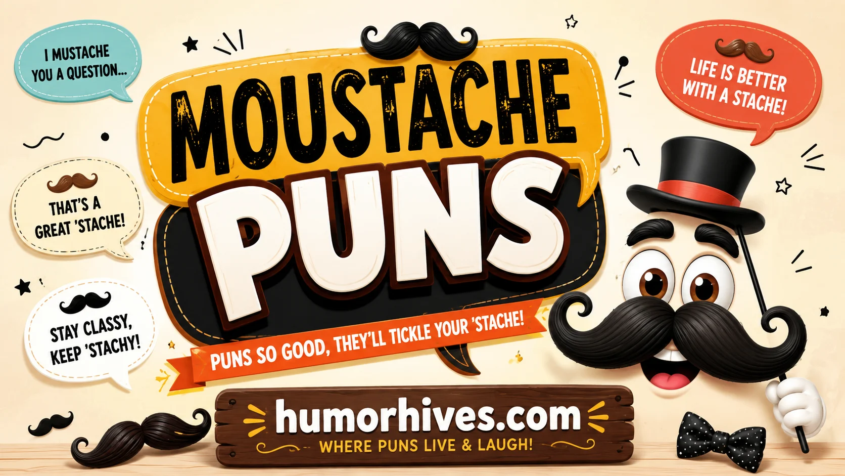 moustache puns