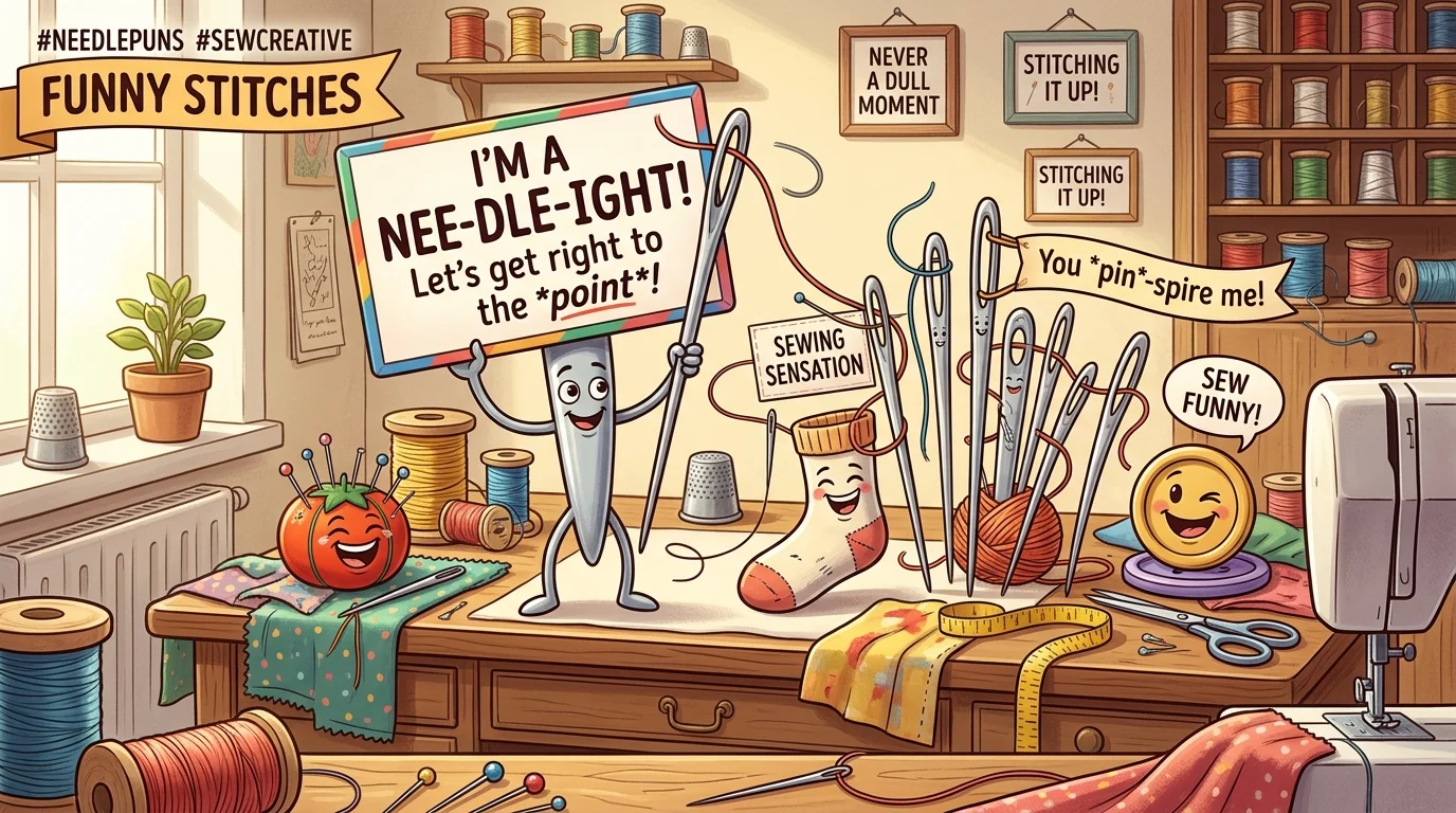 needle puns