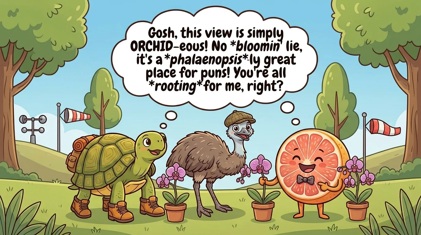 orchid puns