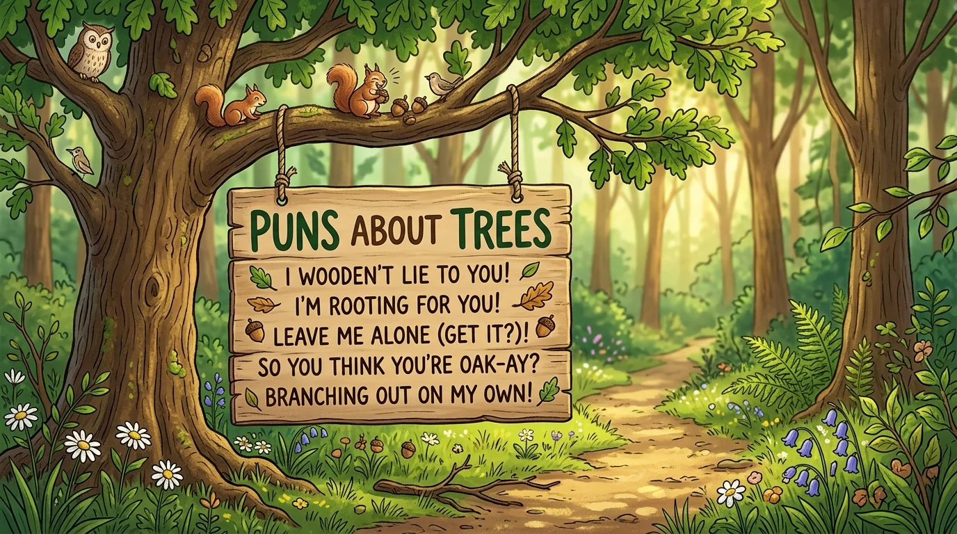 puns about trees