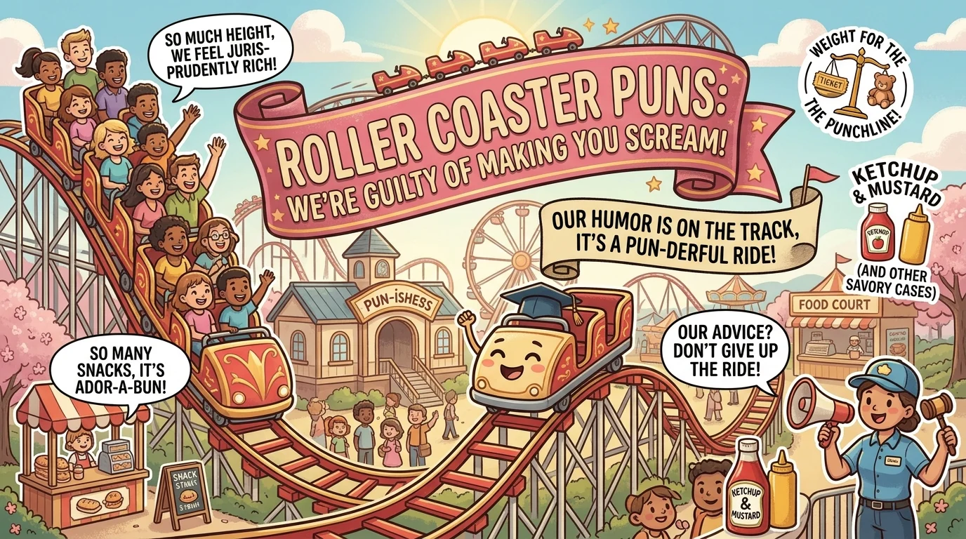 roller coaster puns