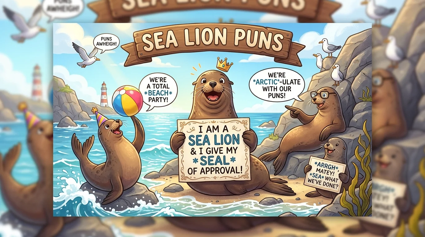 sea lion puns