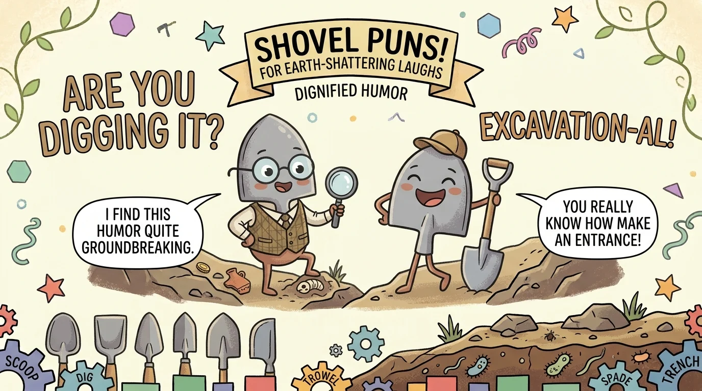 shovel puns
