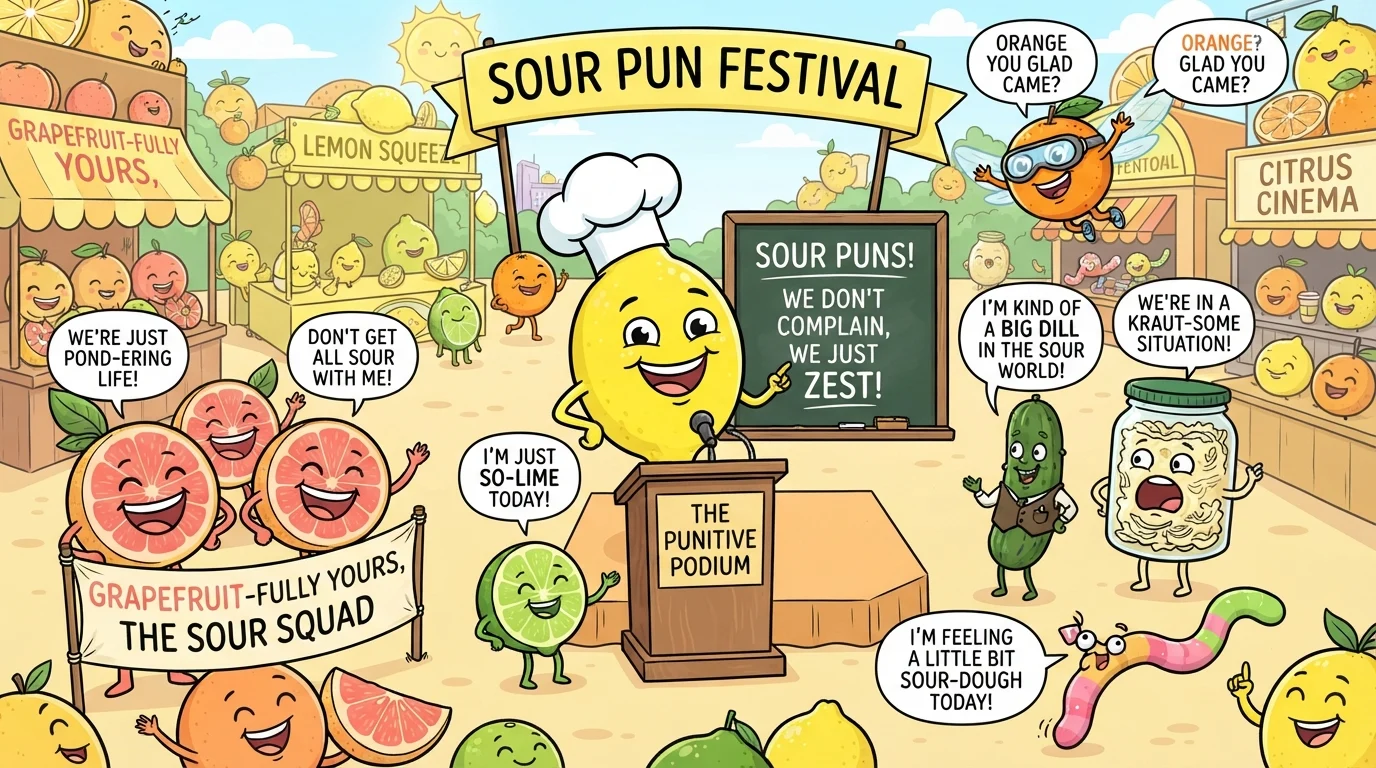sour puns