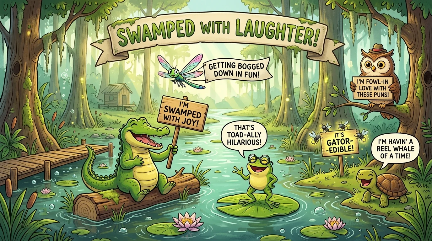 swamp puns