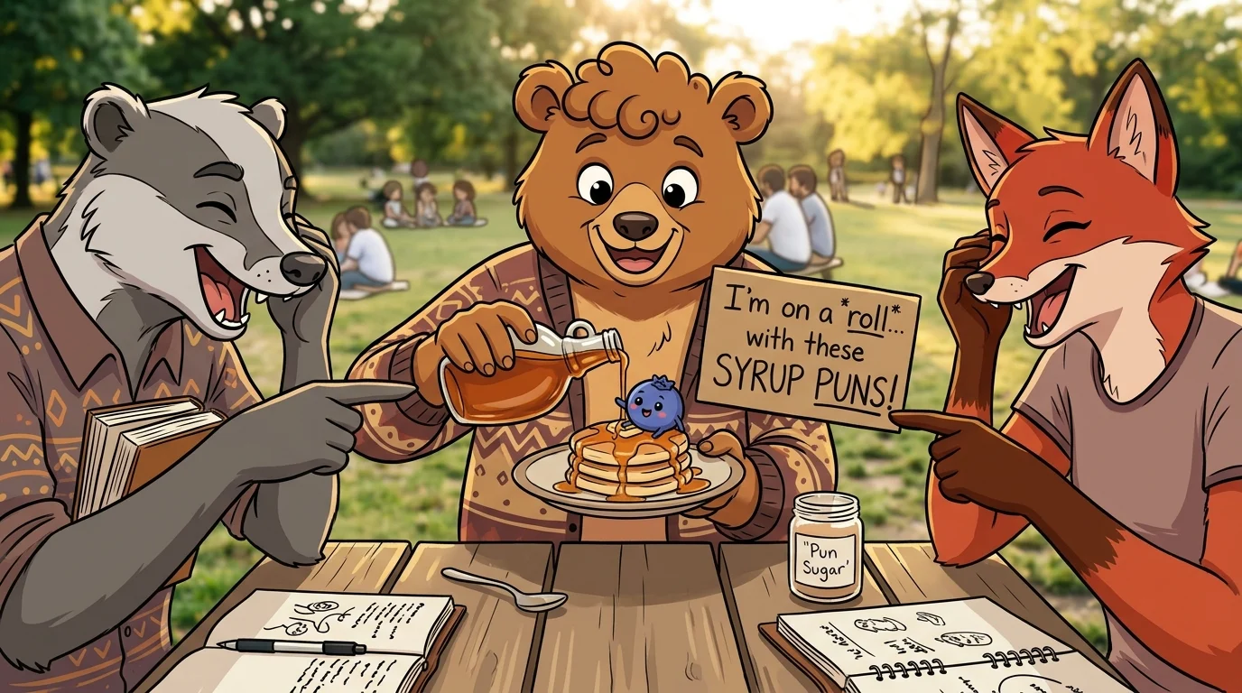 syrup puns