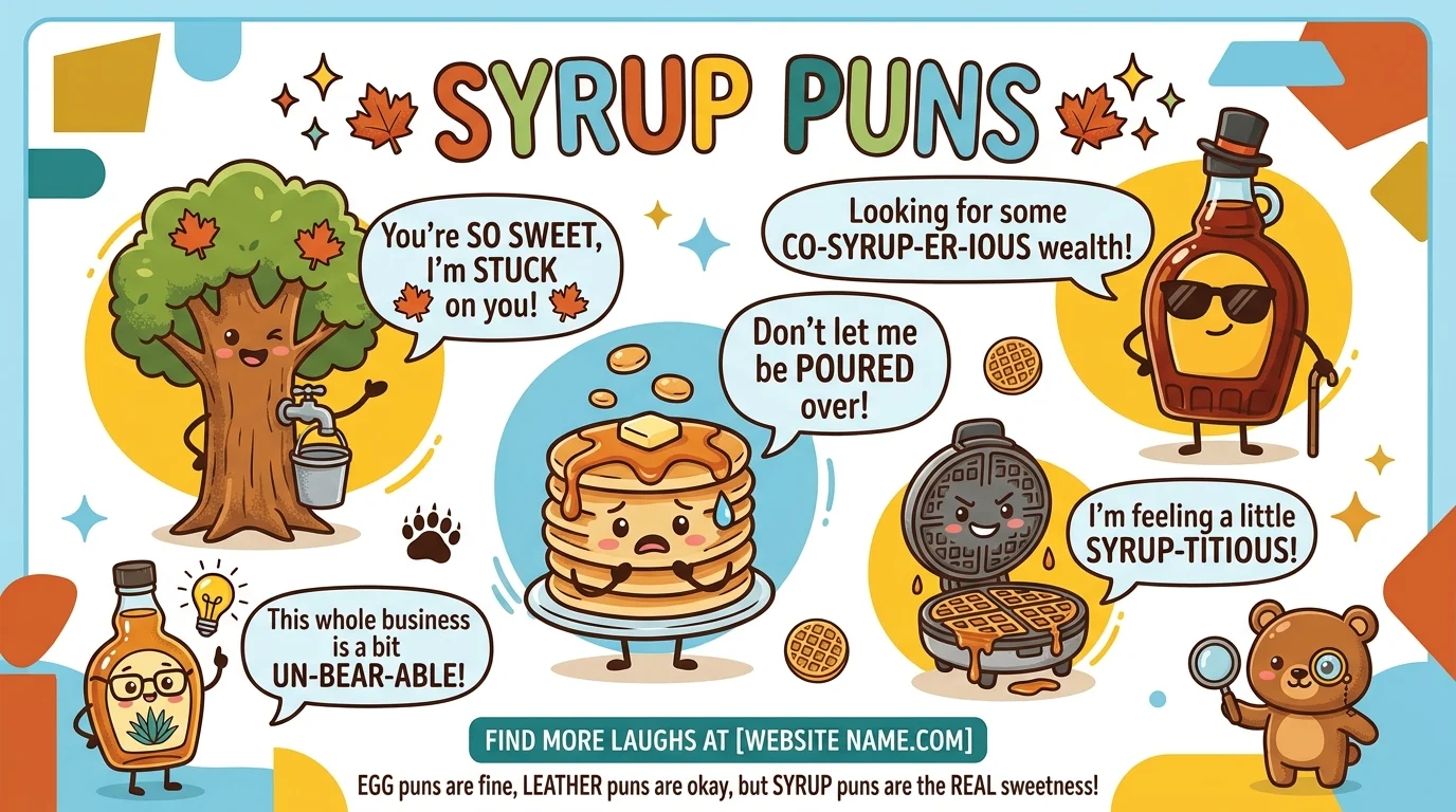syrup puns