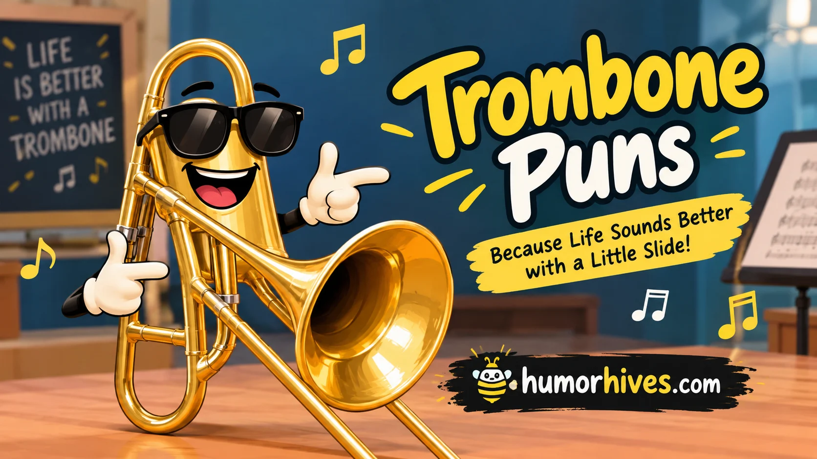 Trombone puns